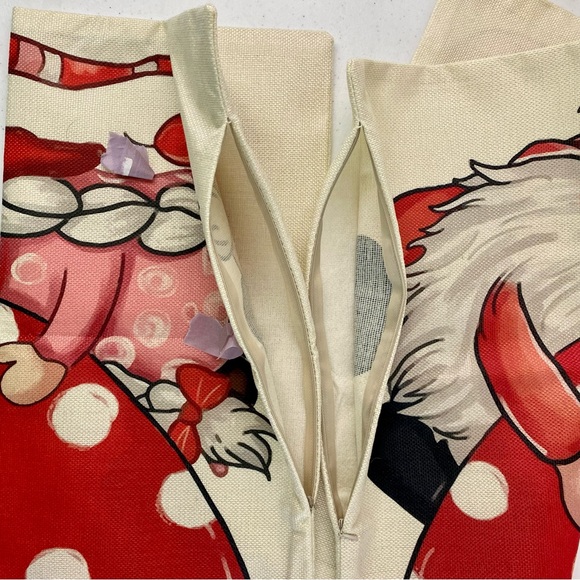 Gnome Couple Heart Happy Valentine’s Day Decorative Throw Pillow Covers 2 Pc Set - Picture 7 of 17